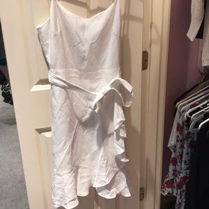 White Wrap Dress